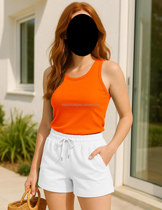 Venta al por mayor de ropa deportiva para mujer Pantalones cortos sueltos para gimnasio ropa deportiva pantalones de yoga ropa de entrenamiento para mujer Pantalones cortos para gimnasio - Product Image 2