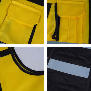 Chalecos de Alta Visibilidad para Hombre con Diseños Modernos, Logotipo/Color Personalizado, Transpirables, Cómodos, de la Mejor Calidad, Antiarrugas - Product Image 5