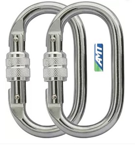 High Quality Steel Carabiner Triangle Peculiar <b>Clip</b> with <b>Spring</b> Snap Hook for Mountaineering Buckles - Product Image 4