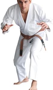 Uniforme de Karate en blanco y liso, Kimono personalizado, Jiu-Jitsu Gi, artes marciales, Kung Fu Gi, uniformes de Judo para entrenamiento, traje de algodón transpirable - Product Image 2