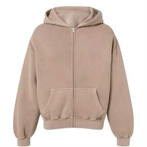 Wholesale Premium 280gsm Unisex Long sleeve Hoodie Soft Durable Cotton <b>Fleece</b> <b>Sweatshirt</b> for All Seasons Customizable Printing - Product Image 1