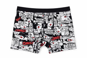 Calzoncillos Boxer Transpirables para Hombre, de Algodón, con Logotipo en la Cintura, Hechos en China, Pedido al por Mayor, Marca Privada, Venta al por Mayor - Product Image 3