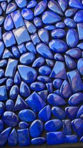 High Quality Customizable Size Loose Lapis Lazuli <b>Blue</b> Cabochon Gems Natural Semi-Precious <b>Materials</b> for Jewelry Making - Product Image 6