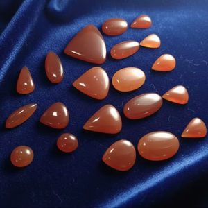 Piedras de Cabujón Sueltas de Cornalina Natural de la Mejor Calidad, Piedras Preciosas de Forma de Pera para Mujer, Gran Venta, 20% de Descuento y Regalo - Product Image 1