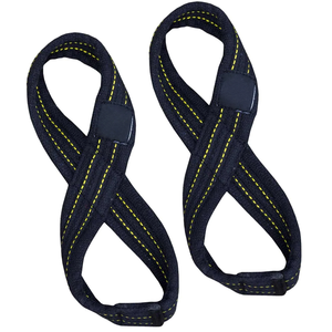 Correas de Levantamiento de Pesas con Logotipo Personalizado, Diseño en Forma de 8, Resistentes, de Algodón/Poliéster, para Gimnasio, con Diseño Personalizado - Product Image 3