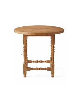 Table d'appoint ronde la mieux notée accessoires de cadeaux en noyer banc européen siège hôtel petit tiroir grand bureau Art travail - Product Image 1
