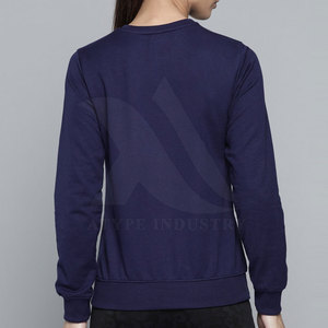 Sweats anti-bouloches pour femmes d'approvisionnement direct d'usine Nouveau design pour la saison d'hiver du logo avant de la taille adulte - Product Image 4