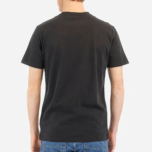 Nuevo diseño de camisetas para hombre de buena calidad de algodón holgado ajuste pequeño hombro caído marca en blanco hombres camiseta de gran tamaño - Product Image 2