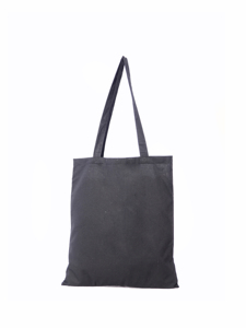 Bolso Tote mediano personalizable de lona con cierre de asa de algodón Logotipo o letra impresa para uso comercial - Product Image 4