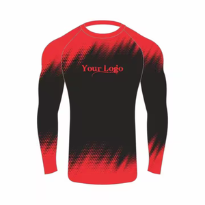 Rashguard MMA de haute qualité OEM, imprimé par sublimation personnalisée avec logo personnalisé et protection UPF50 - Product Image 5