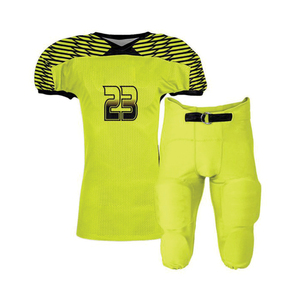 Uniforme de fútbol americano de la mejor calidad, nuevo estilo, transpirable, de talla grande XL, pantalón, sublimación, número impreso, uso deportivo para adultos - Product Image 2
