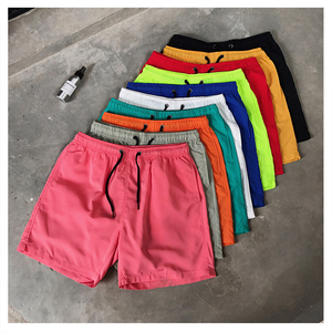 Short avec logo personnalisé OEM Short décontracté en polyester pour hommes pour la plage, la course à pied, la natation et le basket-ball pour hommes - Product Image 3