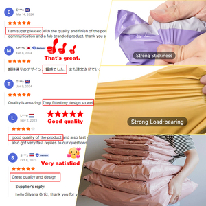 Poly bưu phẩm Tùy chỉnh hình ảnh đầy đủ màu sắc nhựa t Áo sơ mi quần áo biểu tượng tùy chỉnh phong bì gói gửi thư túi với xử lý - Product Image 5