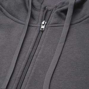 Haute qualité 100% coton Polyester taille adulte Style décontracté à capuche avant Logo respirant à manches courtes hiver été doublé toile - Product Image 4