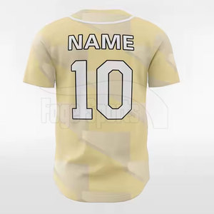 Diseñe su propio logotipo Jersey de béisbol en precio al por mayor Venta caliente Jersey de béisbol de gran tamaño Hombres Jersey de béisbol - Product Image 2