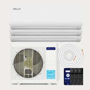 ข้อเสนอพิเศษ เครื่องปรับอากาศแบบแยกส่วนอินเวอร์เตอร์ 3 โซน 28000 BTU ระบบทำความเย็นเงียบประหยัดพลังงาน สำหรับผู้ซื้อขายส่ง - Product Image 1
