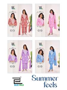 Pantalon Kurtis en rayonne brodée 14Kg avec Nazneen Dupatta Exportateur de vêtements indiens et pakistanais - Product Image 6