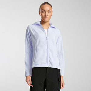 Veste softshell d'hiver pour femmes personnalisée 100% polyester respirant micropolaire col montant brodé Logo Design polaire - Product Image 1