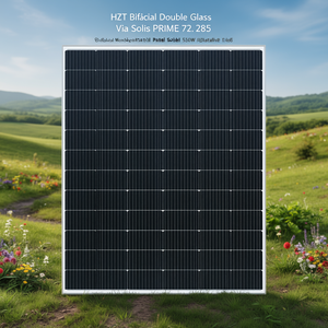 Panneau solaire bifacial à double vitrage HJT 550W en silicium monocristallin via Solis PRIME 72.P 285 - Product Image 3