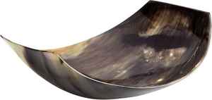 Bols en corne de buffle polis et fabriqués à la main Vaisselle nautique unique inspirée de la nature Décor de restaurant à la maison écologique Maison OEM - Product Image 3