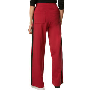 Pantalon décontracté pour femme à taille élastique et à rayures latérales Pantalon de survêtement personnalisé de haute qualité pour la saison d'hiver Fabricant OEM bas quantité minimale de commande de BD - Product Image 4