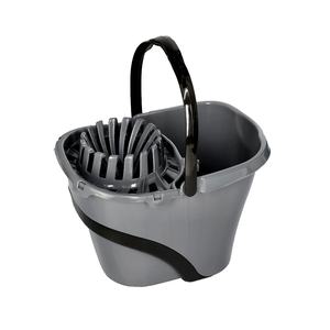 Ensemble complet de 6 pièces pour serpillière en plastique PP écologique, avec essoreuse à poignée moderne, capacité 6L, durable, pour le nettoyage des sols et l'organisation - Product Image 2