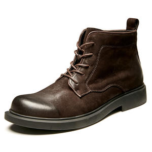 Chaussures décontractées légères avec semelle absorbant la transpiration et structure flexible, chaussures de tous les jours pour hommes, chaussures en cuir - Product Image 5