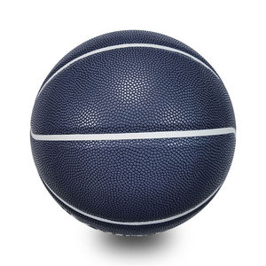 Ballon de basket-ball silencieux, durable et léger, taille 7, logo personnalisé, couleur blanche, pour enfants et jeunes, ballon en PU pour entraînement en salle, jeu, OEM - Product Image 3