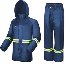 Traje Impermeable Ligero para Hombre y Mujer, Chaqueta y Pantalones Impermeables con Capucha Oculta para Actividades al Aire Libre - Product Image 5