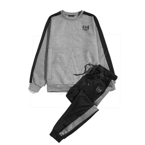 Graynish Plain Dye Fitness Mans définit des matériaux de haute qualité avec un survêtement de marque privée pour les hommes utilisés uniquement - Product Image 1