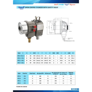 CNC 4 Jaw Hydraulic Power <b>Chuck</b> Steel Body High Accuracy for CNC <b>Lathe</b> Machines - Product Image 3