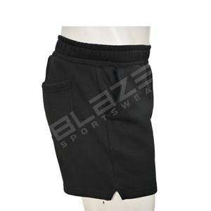 Pantalones cortos deportivos ecológicos de algodón 100% de secado rápido para hombre, ropa de gimnasio con bolsillos para entrenamiento para correr, ropa deportiva sólida para Fitness - Product Image 4
