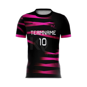 Maillots de sublimation en gros, design personnalisé imprimé, respirant, durable, 100% polyester, vêtements de sport pour équipes et clubs - Product Image 3