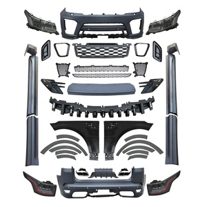 Kit de Carrocería para Range <span class=keywords><strong>Rover</strong></span> <span class=keywords><strong>Sport</strong></span> 2014-2017, Actualización al Estilo <span class=keywords><strong>SVR</strong></span> 18-22, Kit de Carrocería L494, Accesorios de Modificación de Carrocería - Product Image 5