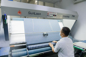 Aristino <b>Men's</b> Slim Fit Plaid Mandarin Collar Dress <b>Shirt</b> 300g Summer Anti-Wrinkle Breathable Quick Dry Features Wholesale SALE - Product Image 6