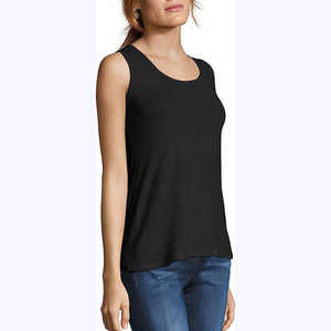 Haute qualité femmes débardeur 100% coton respirant séchage rapide débardeur vente coton sans manches débardeur pour vêtements de sport femmes - Product Image 1