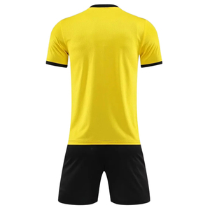 2026 Top Selling Club Team <b>Soccer</b> Training Uniform Solid Color Jersey & Short Sets with Custom Logo - Product Image 3