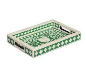 Bandeja de Madera para Servir Pasta con Decoración Funcional, Forma Personalizada, Acabado con Incrustaciones de Hueso - Product Image 2