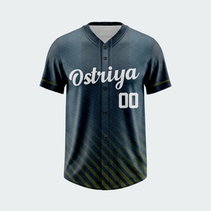 Camiseta de Béisbol Profesional Personalizada, Transpirable, Cuello en V, Manga Corta, Último Diseño, Impresión de Alta Calidad, Secado Rápido, 100% Deportiva - Product Image 5