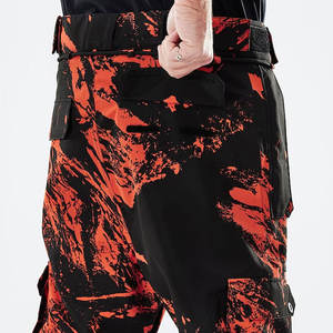 Waterproof Breathable Printed Unisex <b>Ski</b> <b>Jacket</b> Pants for Adults Winter Outdoor Windproof Snow Sports Wear Back Fleece - Product Image 2