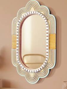 Espejos Ovalados Vintage para Sala de Estar, Dormitorio, Baño, Entrada - Product Image 1