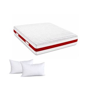 EVERGREENWEB Materasso in Memory Foam e Schiuma Idrorepellente 22 cm con Cuscino Incluso Made in Italy – Rivestimento Rimovibile, Ortopedico SLEEME - Product Image 1