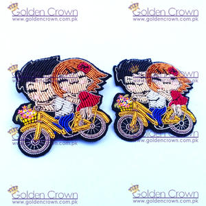 Broches bordados a mano Accesorios de alambre de lingotes | Accesorios de moda Broches bordados - Product Image 6