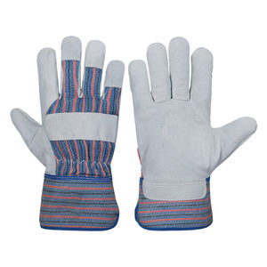 Gants de travail pour hommes fabriqués au Pakistan Fournisseur direct d'usine Gants de travail de sécurité de travail de haute qualité Service OEM - Product Image 4
