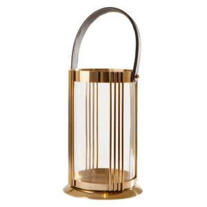 Juego de Portavelas Tipo Huracán Royal Touch, 3 Piezas, Metal Plateado, Hecho a Mano, Elegante y Tranquilo, para Decoración Navideña del Hogar, Forma Cilíndrica - Product Image 2