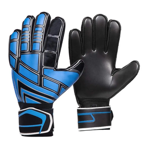 Guantes de portero de látex alemán de diseño personalizado profesional 4mm de espesor protección de dedos de cuero adultos jóvenes deportes Sialkot - Product Image 3