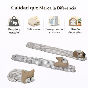 Tope de Puerta Decorativo Multifuncional, Suave y Seguro, Diseño de Transportador a Prueba de Viento para Dormitorio y Sala de Estar - Product Image 4