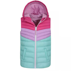 New Fashion <b>Winter</b> <b>Men</b> Hooded Warm Sleeveless Jacket Puffer Streetwear Bubble <b>Vest</b> With Custom LOGO puffer <b>vest</b> - Product Image 1