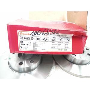 PAR DE DISCOS DE FRENO DELANTEROS OPEL Kadett Serie E (84>91) 08.4475.10 Gasolina - Product Image 5