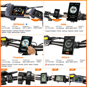 Bộ chuyển đổi xe đạp điện Bafang 48V 500W 26 inch 27.5 inch 700C 28 inch 29 inch, động cơ mô-tơ không chổi than, bộ dụng cụ xe đạp điện với màn hình DZ40 - Product Image 6